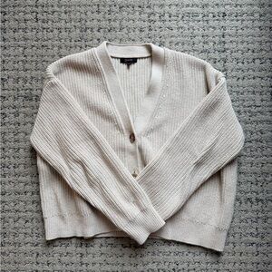 Quince Cream Cardigan Sweater
